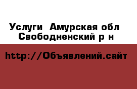  Услуги. Амурская обл.,Свободненский р-н